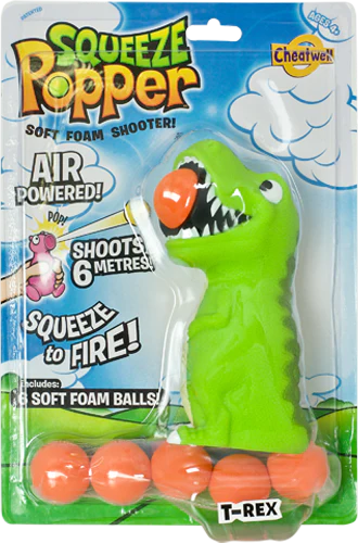 Squeeze Poppers - T-Rex