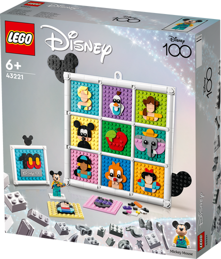 LEGO Disney - 100 Years of Disney Animation Icons - 43221