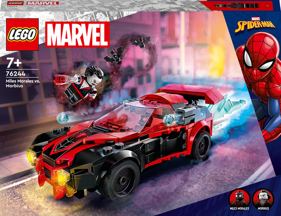 Lego Marvel Miles Morales vs. Morbius 76244 Wills Toy Shop