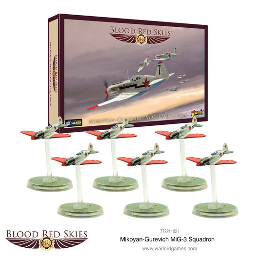 Mikovan Gurevich MiG-3 Squadron | Blood Red Skies