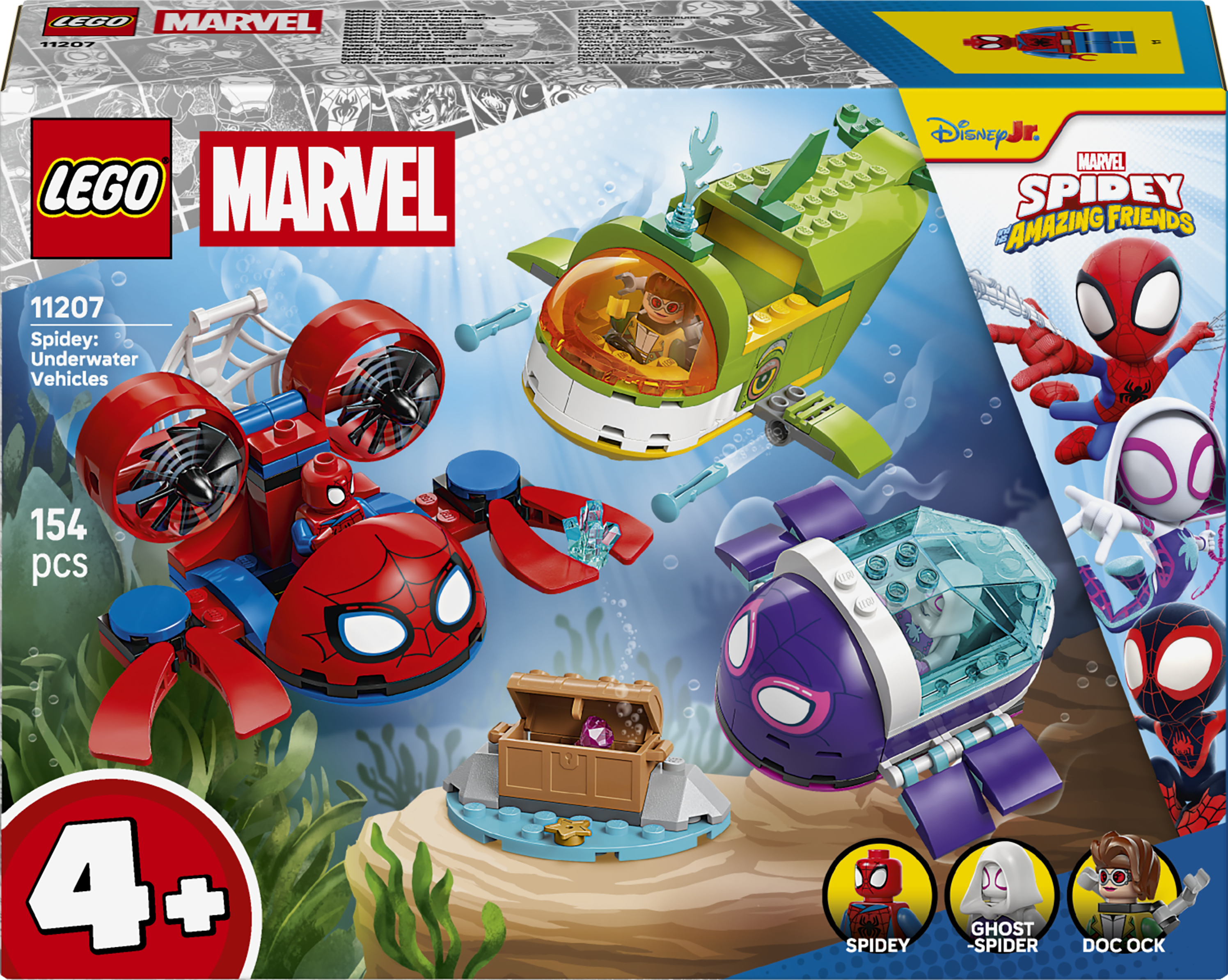 11207 Spidey: Underwater Vehicles
