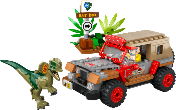 LEGO Jurassic Park - Dilophosaurus Ambush - 76958