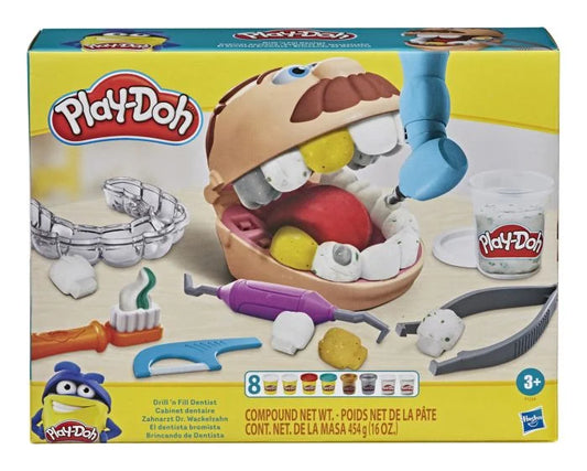 Play doh drill and fill dentist
