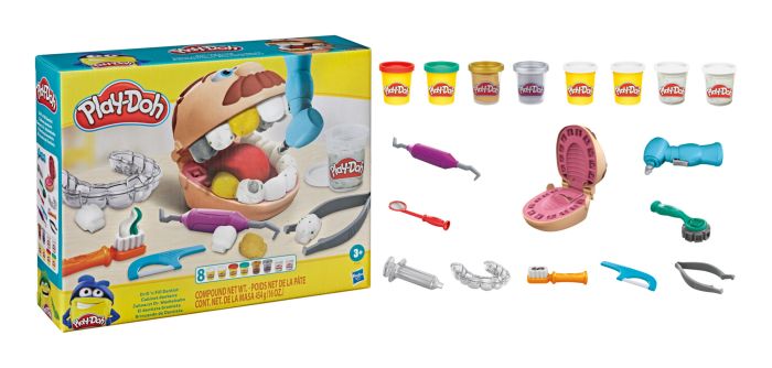 Play doh drill and fill dentist