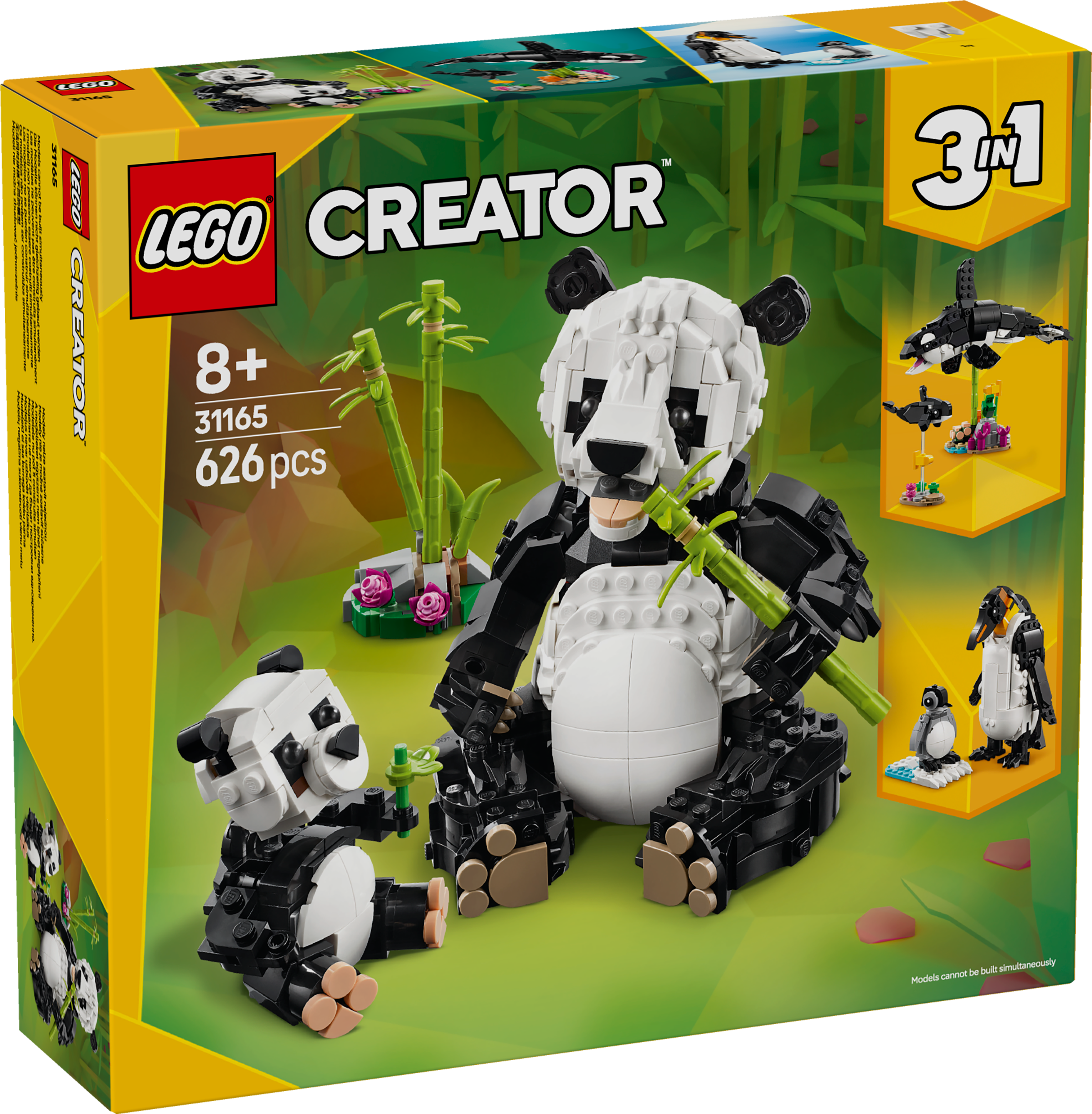 31165 Wild Animals: Panda Family