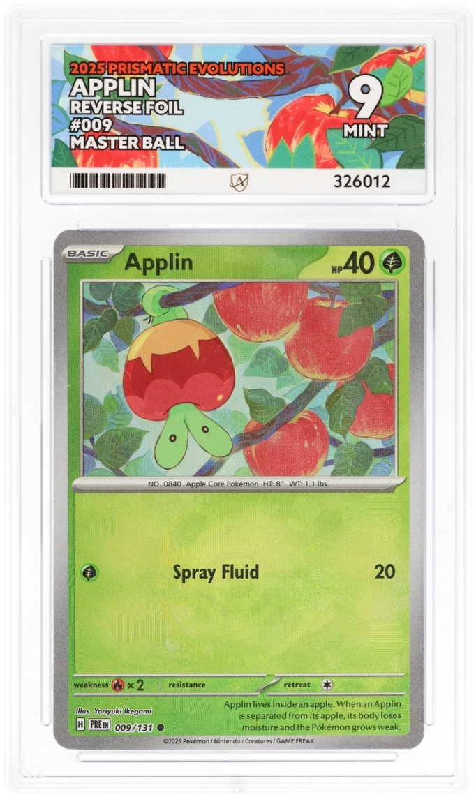 Applin - 009/131 - Prismatic Evolutions - 2025 - R – Wills Toy Shop