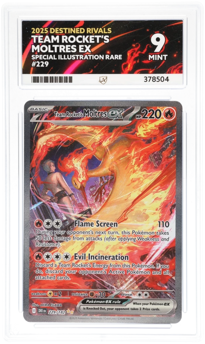 Ace 9 Team Rockets Moltress EX