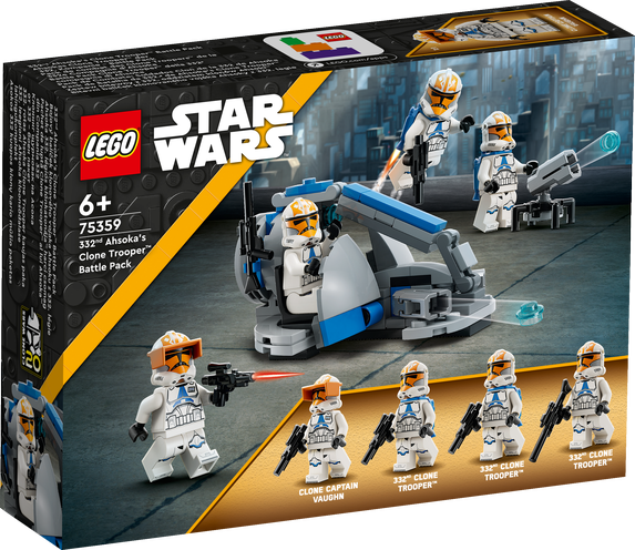 LEGO Star Wars - 332nd Ahsoka's Clone Trooper™ Battle Pack - 75359