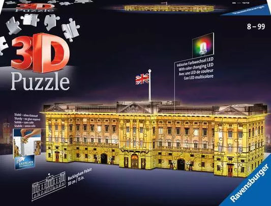 3D Buckingham Palace LED puzzle