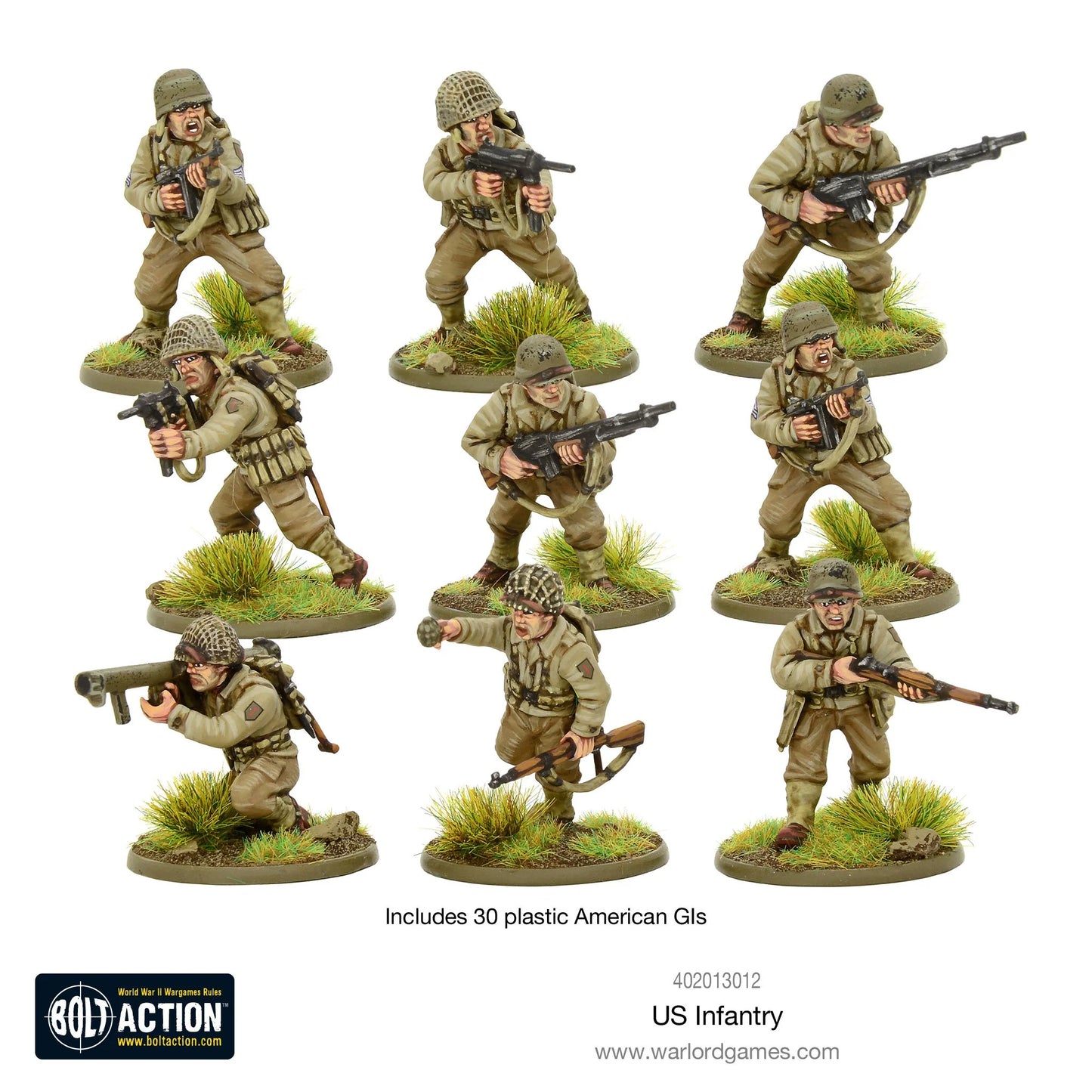 Bolt action us infantry ww2 american GIs