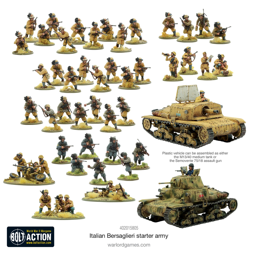 b/a italian bersaglieri starter army