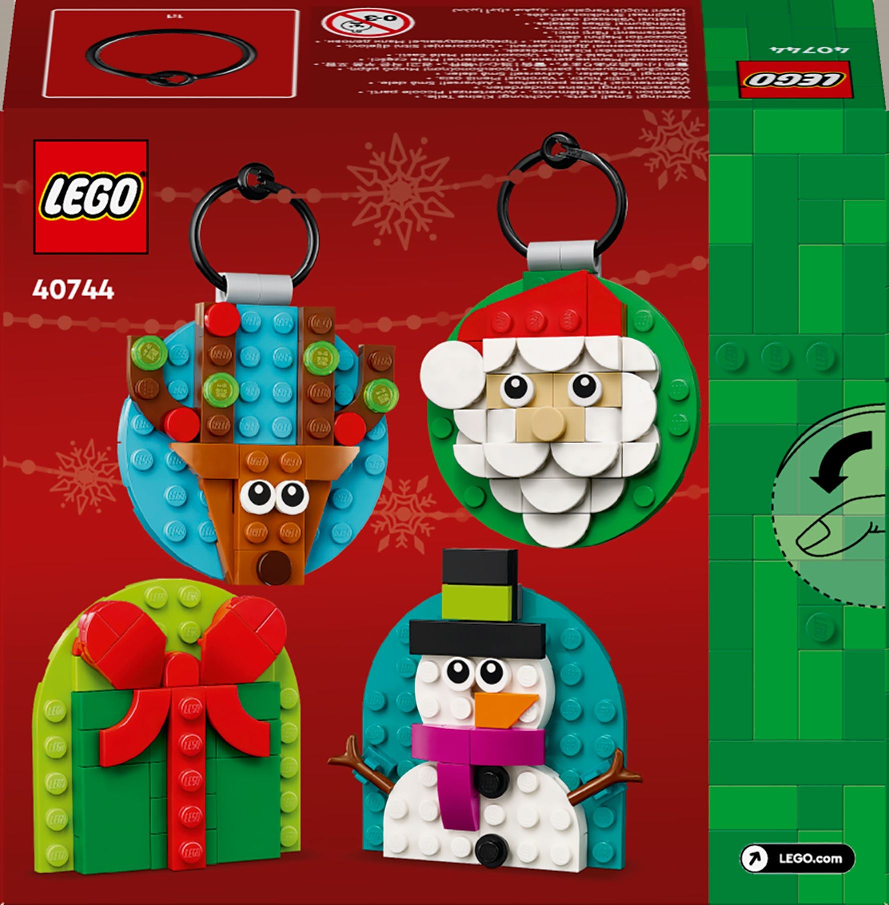 40744 Christmas Ornament Selection