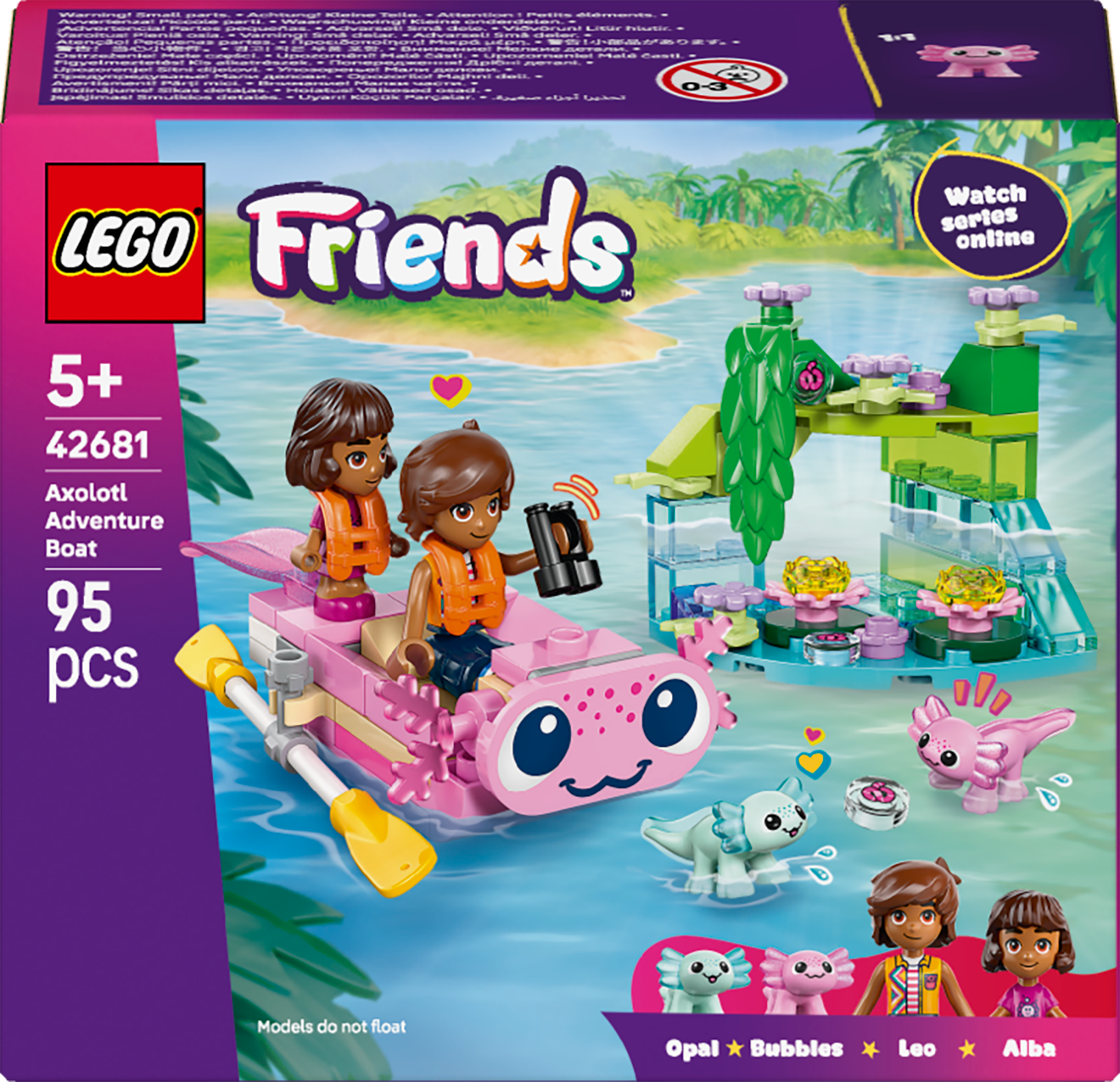 42681 Axolotl Adventure Boat