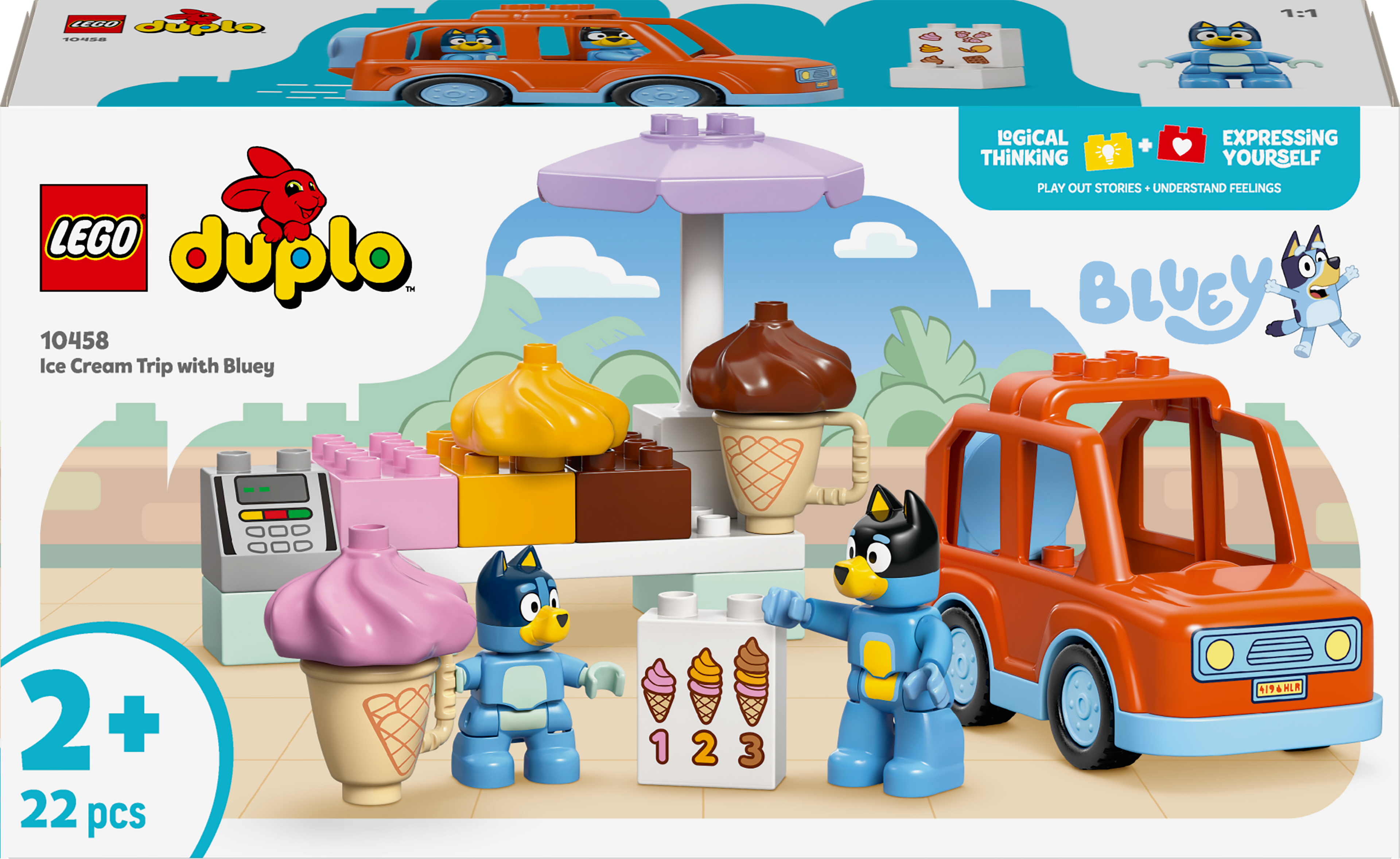 10458 Ice Cream Trip with Bluey