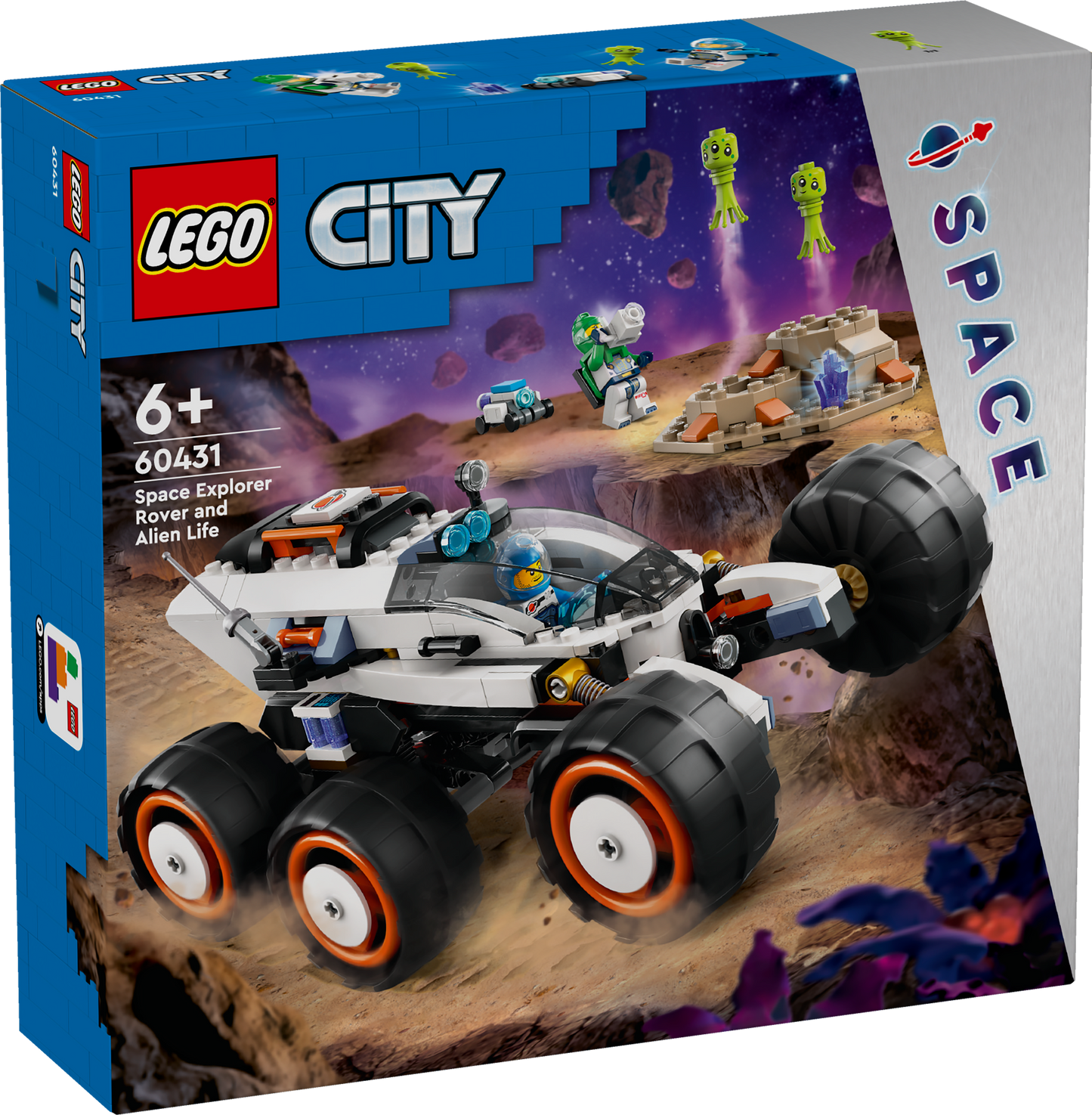 60431 Space Explorer Rover and Alien lif