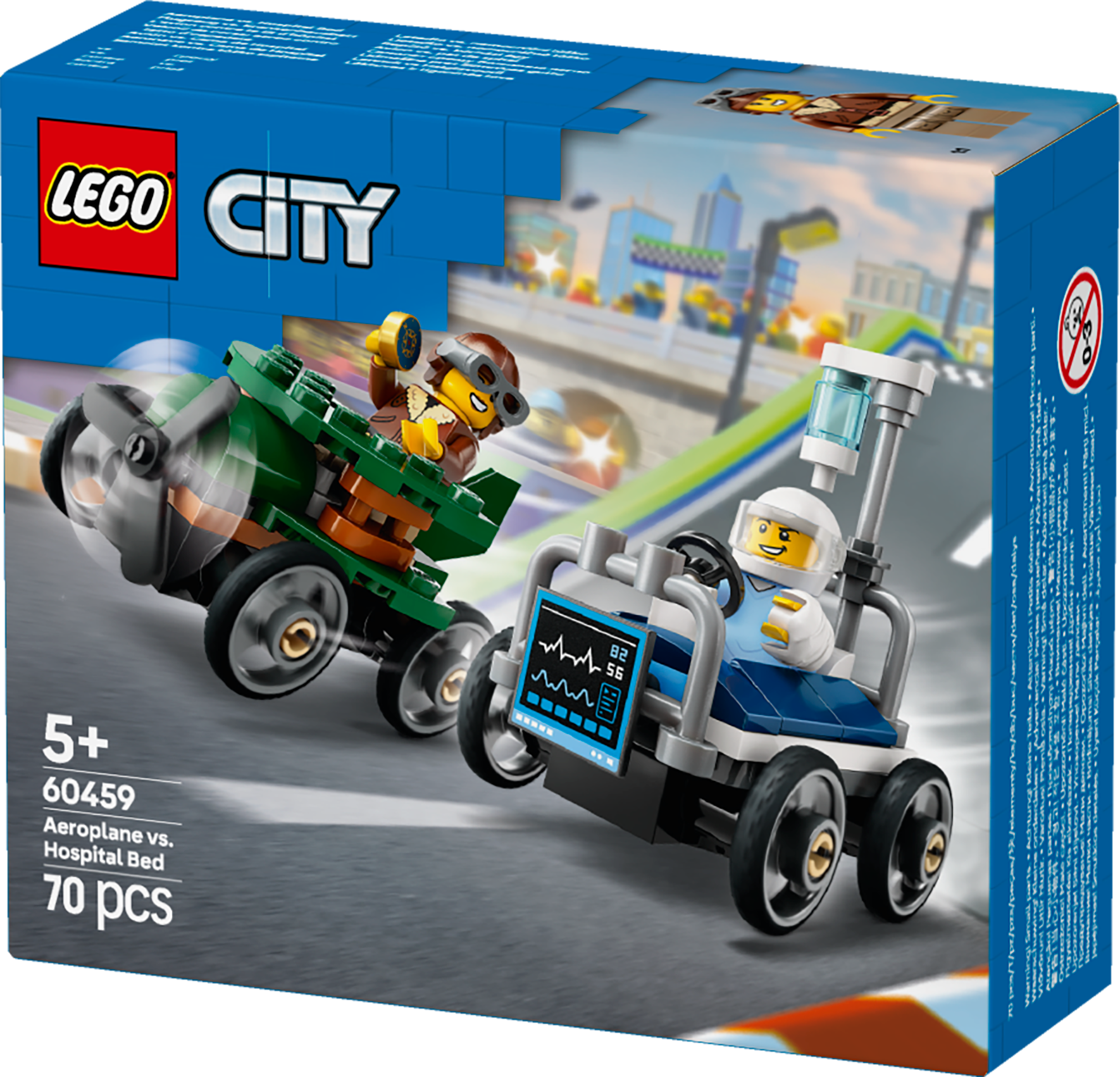 60459 Airplane vs. Hospital Bed