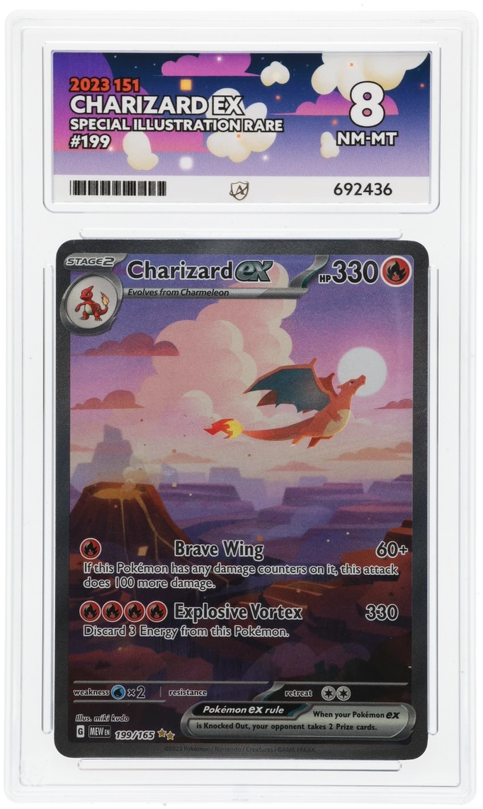 Charizard EX MEW 199 ACE 8