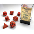 Chessex - Speckled Polyhedral 7 Dice Set - Fire