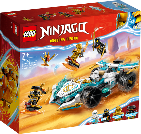 LEGO Ninjago - Zane's Dragon Power Spinjitzu Racing Car - 71791