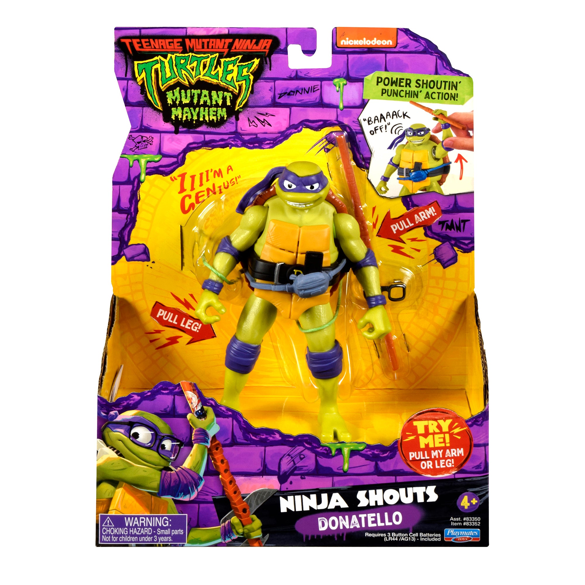 Teenage Mutant Ninja Turtles - Mutant Mayhem - Ninja Shouts Donatello