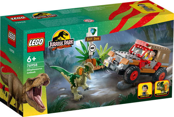 LEGO Jurassic Park - Dilophosaurus Ambush - 76958