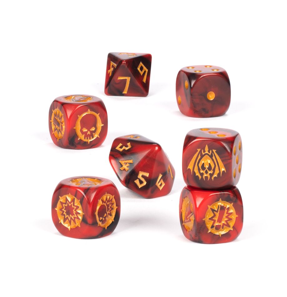 202-32|BLOOD BOWL: VAMPIRE TEAM DICE SET