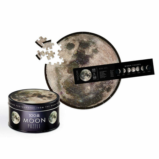 100 Pc NASA Tin Puzzle/Moon