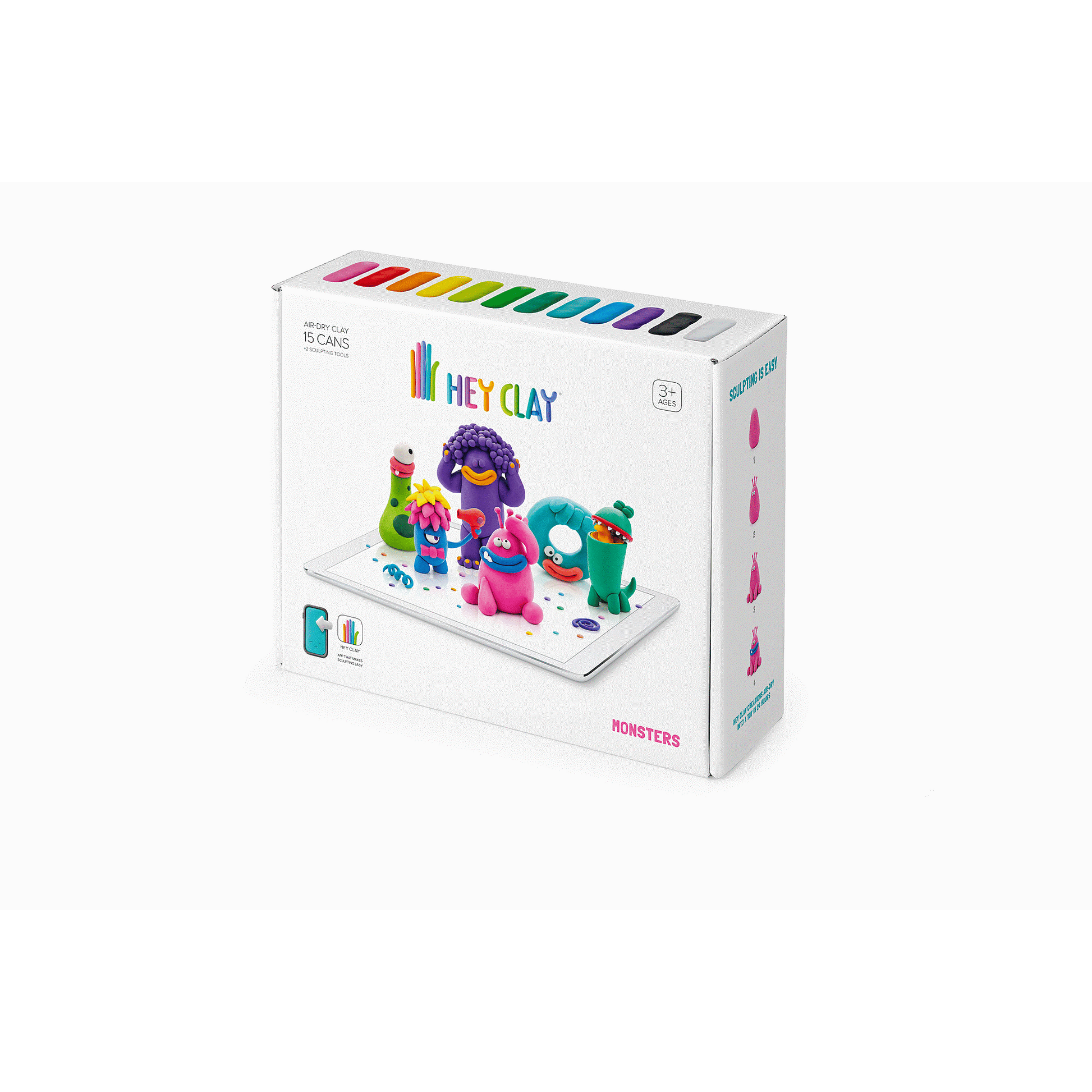 Hey Clay Monsters 15 can Set Wills Toy Shop