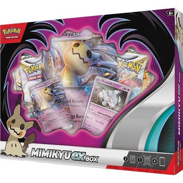 Pokemon TCG Mimikyu EX box