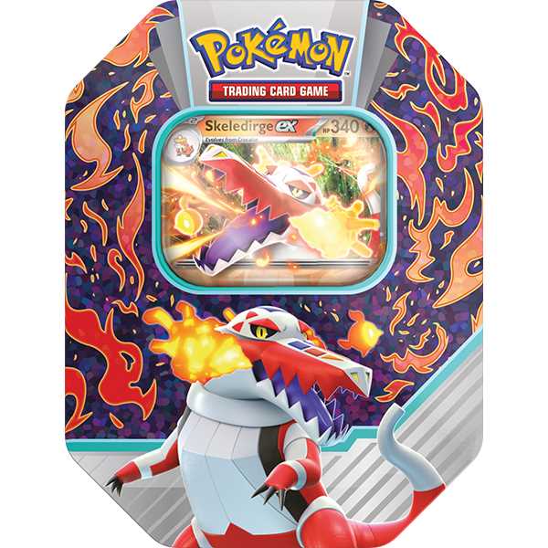 Pokemon TCG Paldea Partners Tins (Meowscarasda/Skeledirge/Quaquaval)