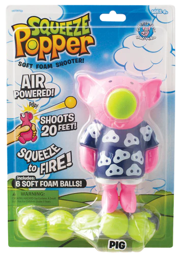 Squeeze Poppers - Pig