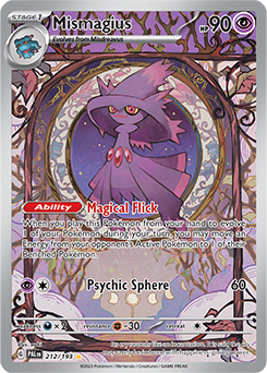 Mismagius 212/193 Paldea Evolved SV02