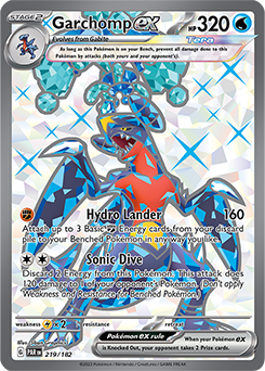 Garchomp ex 219/182 Paradox Rift SV04