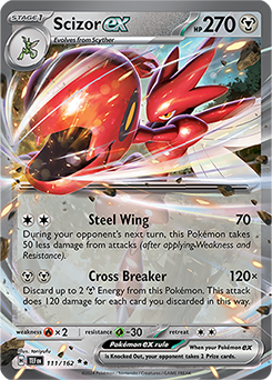 Scizor ex 111/162 Temporal Forces SV05