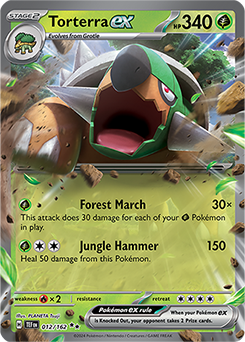 Torterra ex 12/162 Temporal Forces SV05
