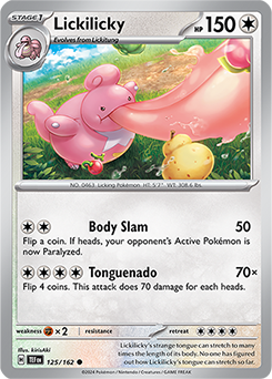 Lickilicky 125/162 Temporal Forces SV05