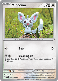 Minccino 136/162 Temporal Forces SV05