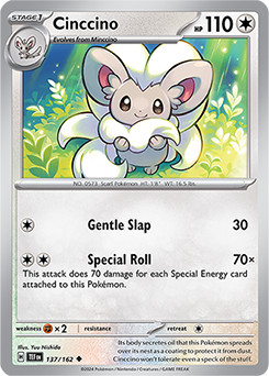 Cinccino 137/162 Temporal Forces SV05