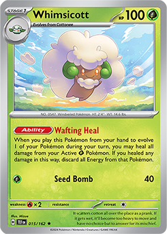 Whimsicott 15/162 Temporal Forces SV05