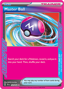 Master Ball 153/162 Temporal Forces SV05