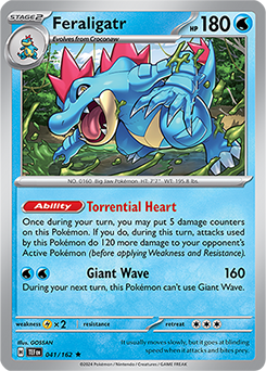 Feraligatr 41/162 Temporal Forces SV05
