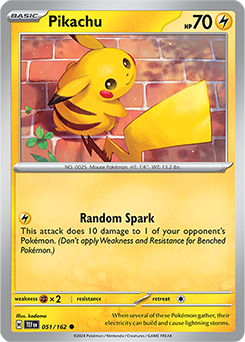 Pikachu 51/162 Temporal Forces SV05