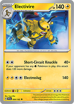 Electivire 54/162 Temporal Forces SV05