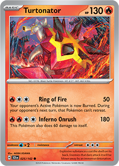 Turtonator 25/142 Stellar Crown SV07