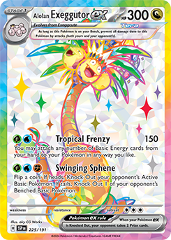 Alolan Exeggutor ex 225/191 Surging Spar