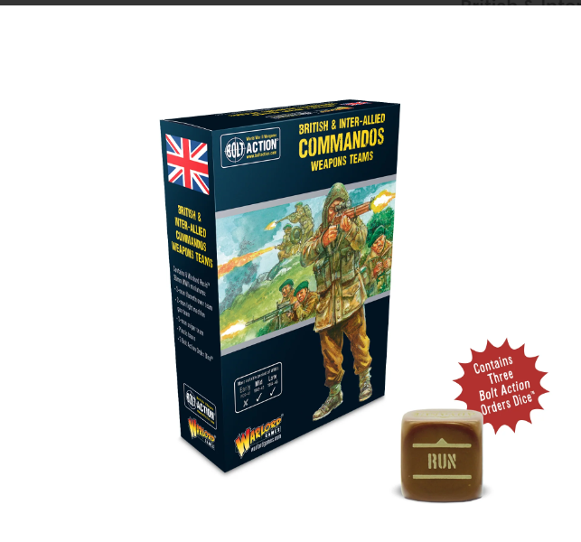 Inter-Allied Commandos weapons teams