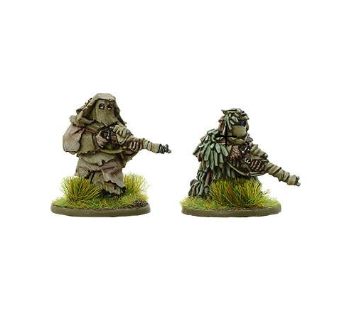 British Snipers in Ghillie suits