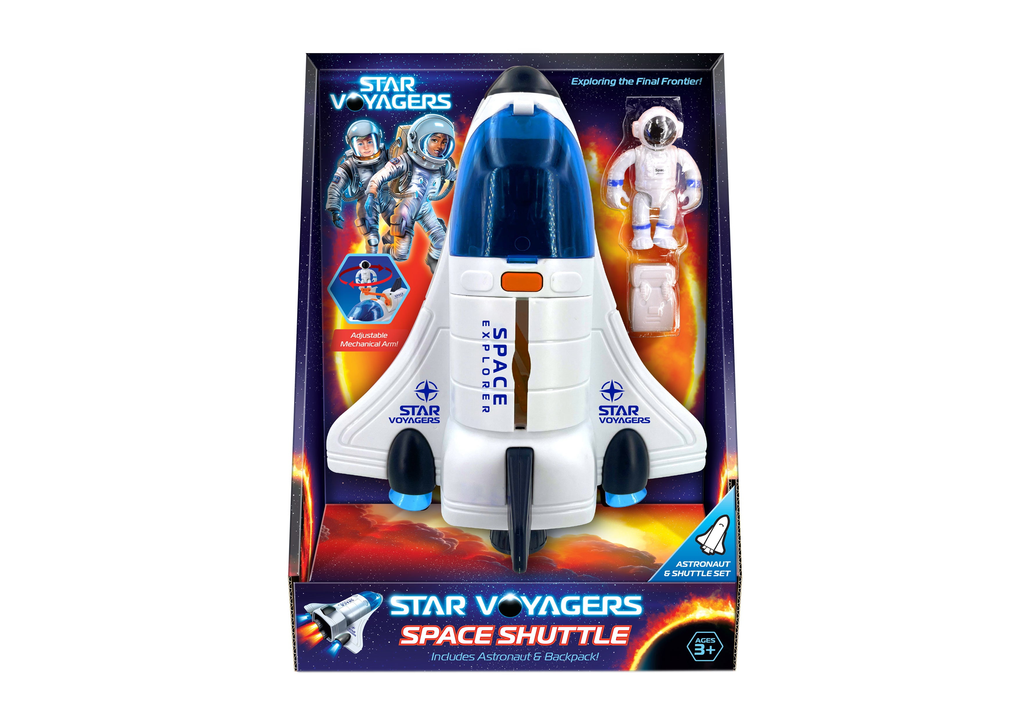 Space Shuttle With Astronaut