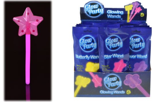 Glow Butterfly Flower & Princess Wands