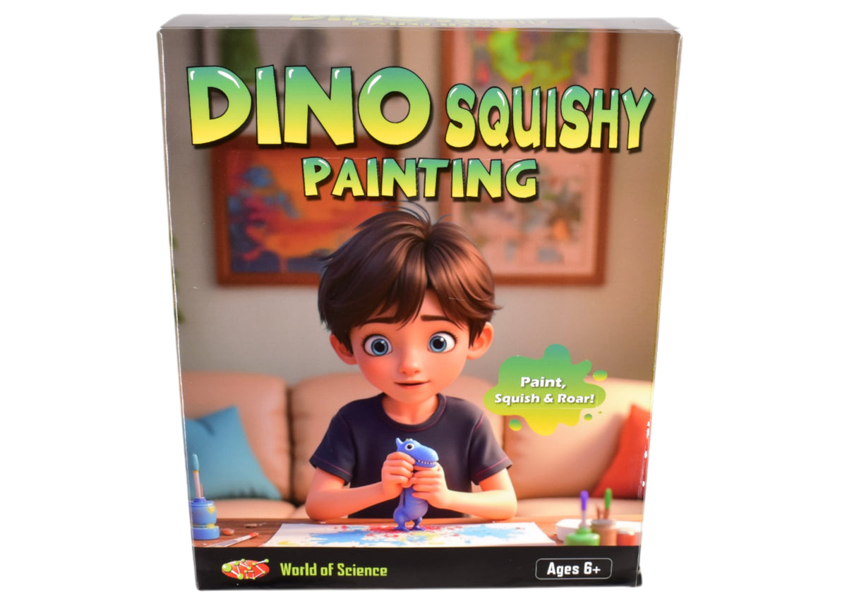 Squishy Dino Painting
